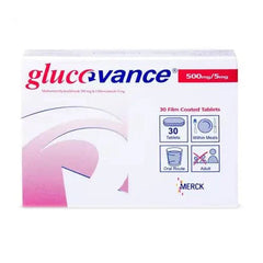 جلوكوفانس 500/5 مجم 30 قرص.