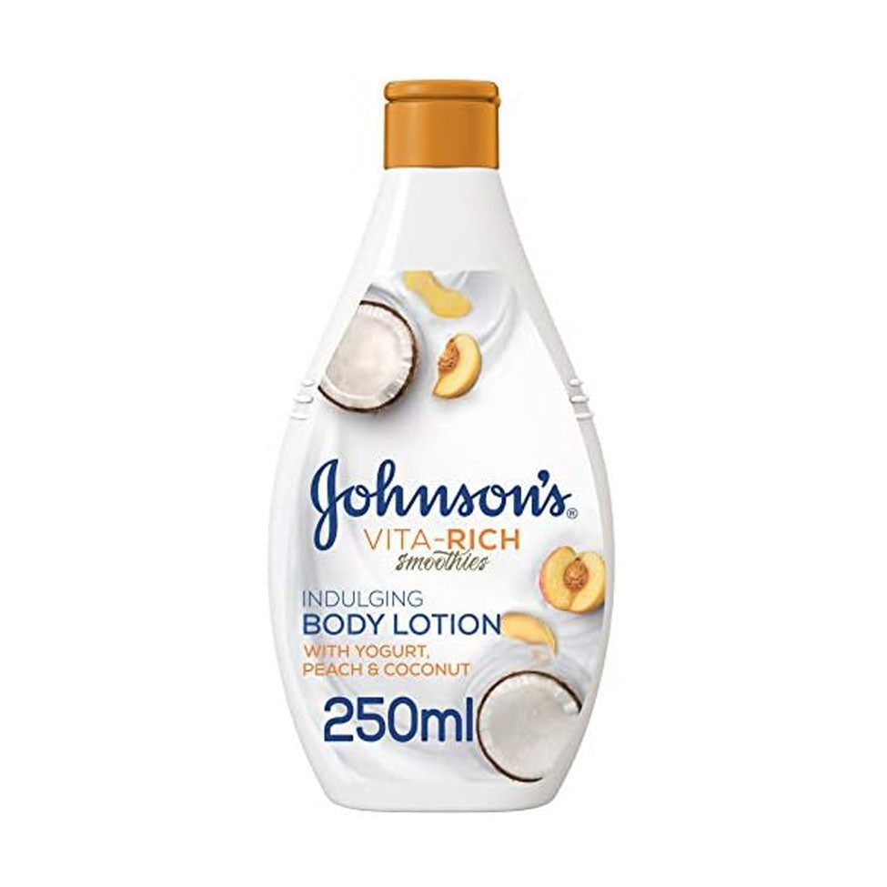 جونسون فيتا ريتش لوشن حليب وجوز الهند والخوخ