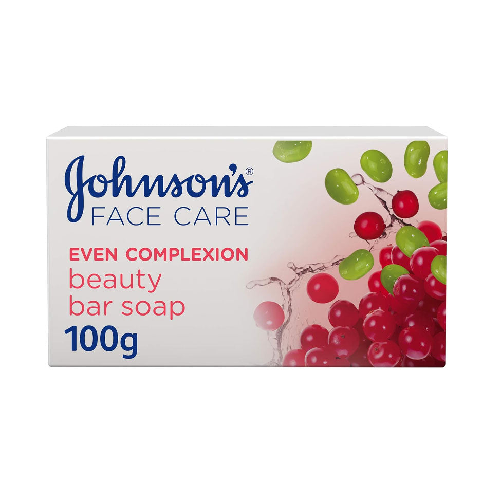 العنايه بالوجه جونسون صابون لبشرة متساوية اللون 100 جم