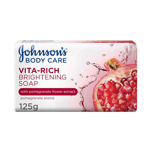 Johnson's Soap Vita Rich With Pomegranate Flower Extract 125 gm