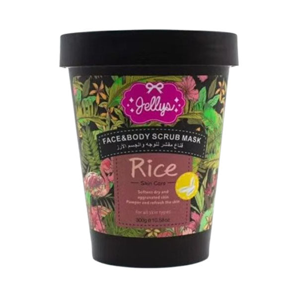 جيليز قناع مقشر للوجه والجسم بالأرز