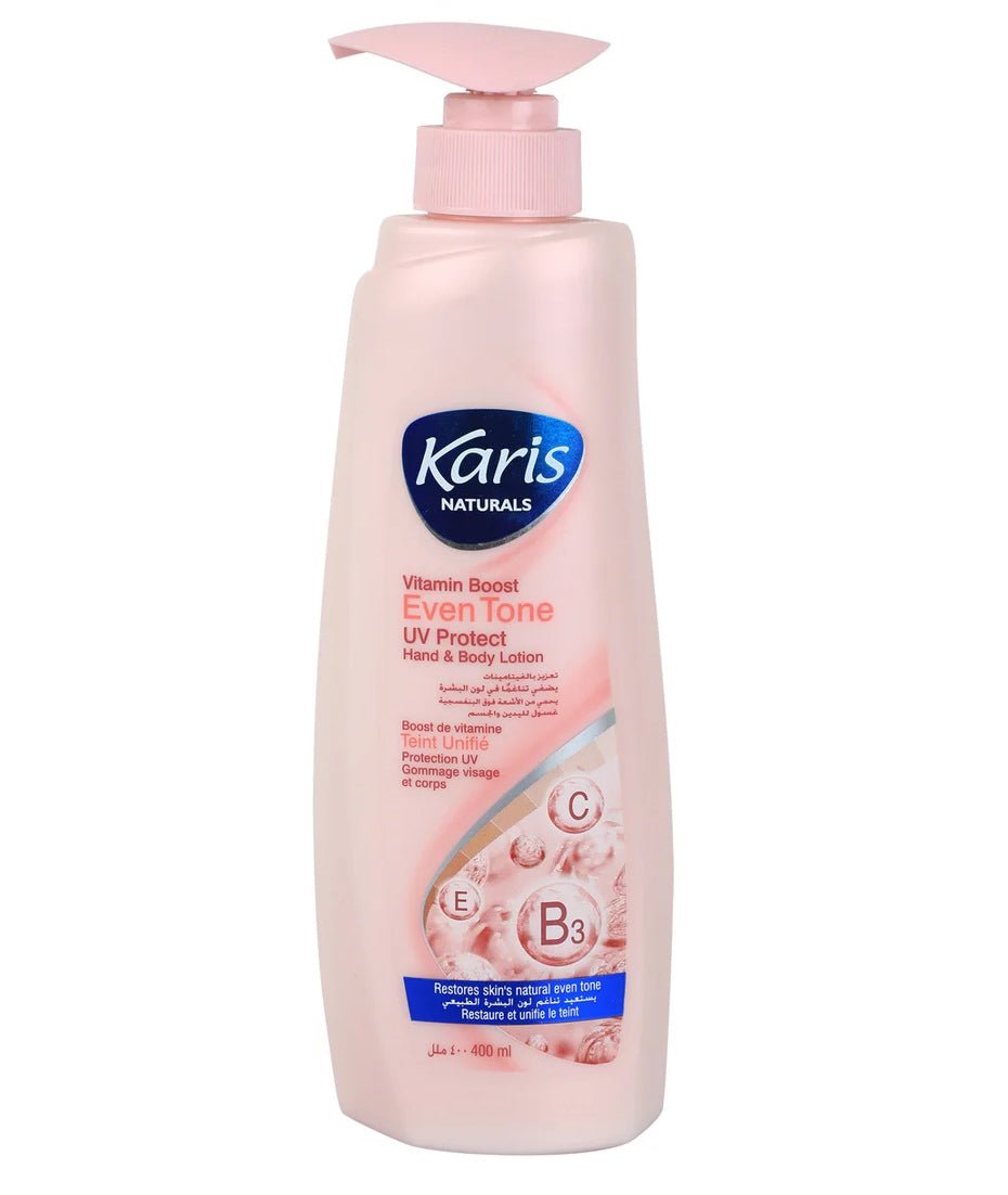 كاريس مرطب اليد والجسم موحد اللون معزز الفيتامينات
