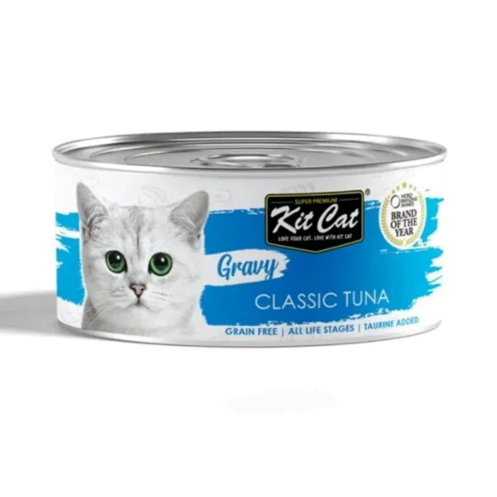 كت كات جرايفي معلبات تونا الكلاسيكي بالمرق 70 جم | صيدلية.كوم.