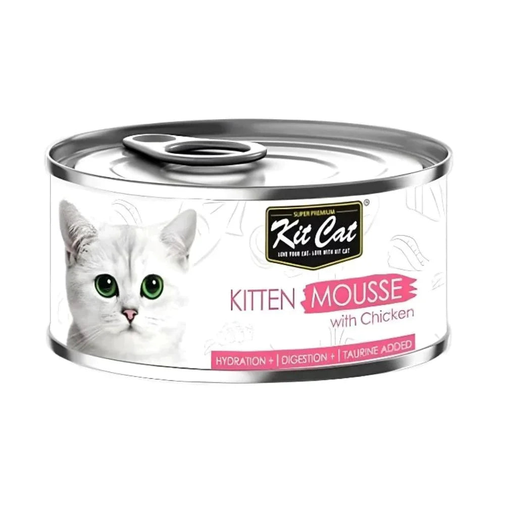 كت كات مهروس للقطط صغيرة مع الدجاح 80 جم |  صيدلية.كوم.