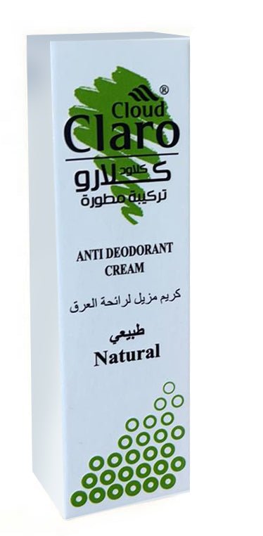 كلاود كلارو كريم مزيل للعرق طبيعي 20مل.