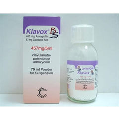 Klavox 457 mg Suspension 70 ml