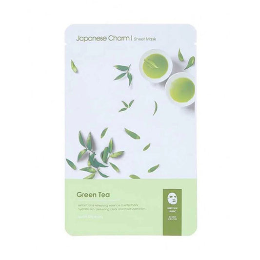 قناع الجمال الیاباني الشاي الأخضر