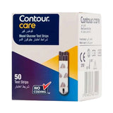 كونتور كير شرائط قياس السكر في الدم 50 قطعة |  صيدلية.كوم.