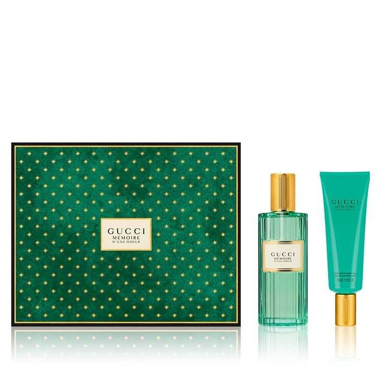 قوتشي مجموعة هدايا ميموري ديون أوديور (100 مل+ جل للاستحمام 75 مل).