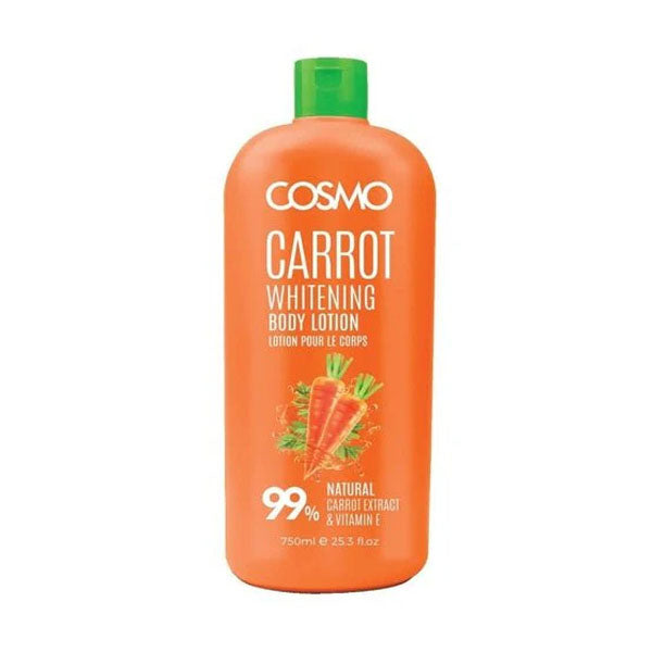 كوزمو لوشن الجسم لتفتيح البشرة بخلاصه الجزر