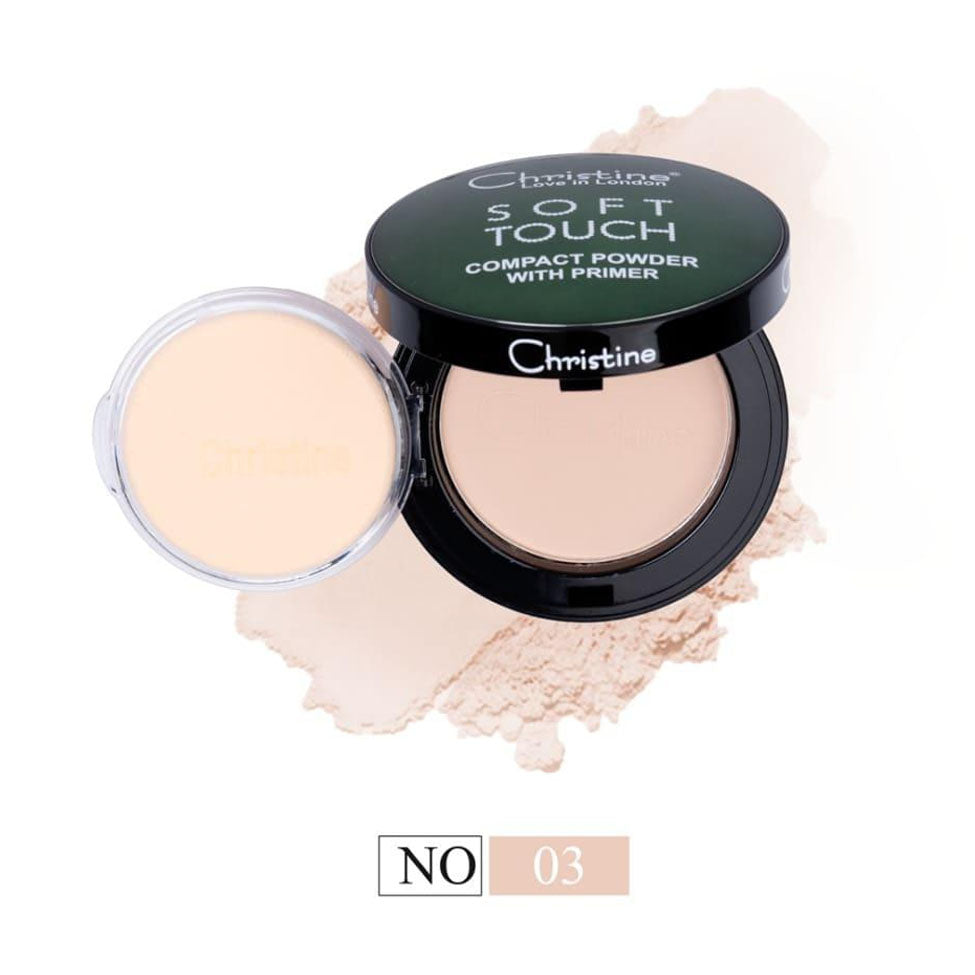 كرستين بودرة وجه مضغوطة رقم 03 | صيدلية.كوم.