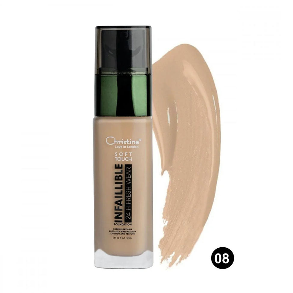 كريم اساس انفاليبل كرستين رقم 08