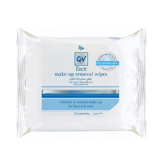 Qv مناديل إزالة المكياج