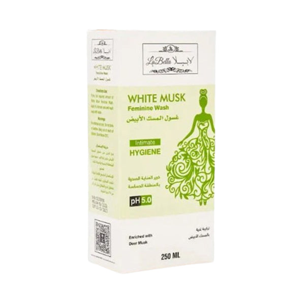 لابيلا غسول نسائي للمناطق الحساسة بمسك الأبيض 250 مل | صيدلية.كوم.