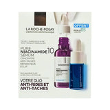 سيروم البقع الداكنة والهيالورنيك لاروش بوزيه بيور نياسيناميد