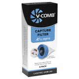 في كومب فلاتر لألتقاط وشفط القمل والصئبان 6 قطع |  صيدلية.كوم.