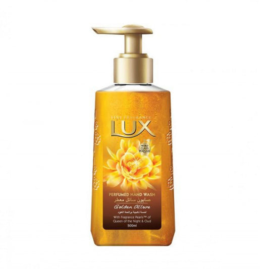 لوكس صابون سائل لمسة ذهبية برائحة العود 500 مل