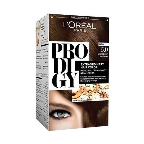 لوريال بروديجي صبغة شعر كستنائي بني فاتح