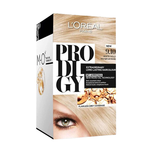 لوريال بروديجي صبغة شعر ذهب أبيض - أشقر رمادي فاتح جدا 9.10.