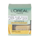 منتجات عناية بالبشرة لتفتيحها لوريال قناع الطين بالليمون