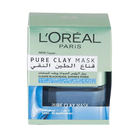 لوريال قناع الطين النقي بالطحالب البحرية