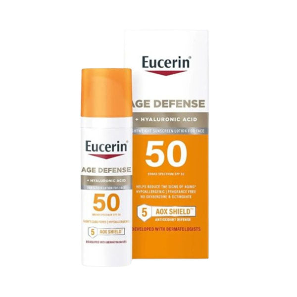 واقي شمس يوسيرين SPF 50 خفيف للوجه بدون عطور