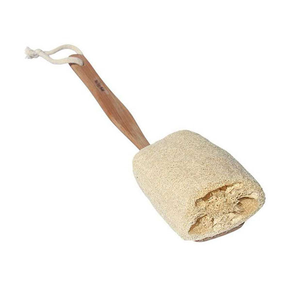 ليفة ظهر بمقبض خشب