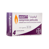 ليفترا 20 مجم عدد 4 أقراص.