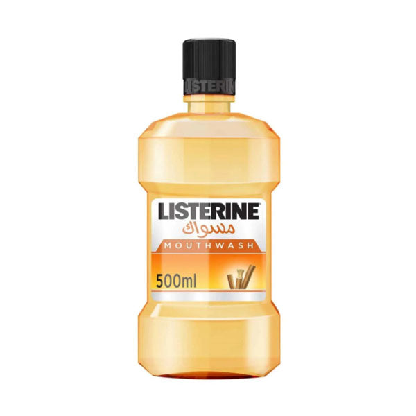 ليسترين غسول الفم مسواك