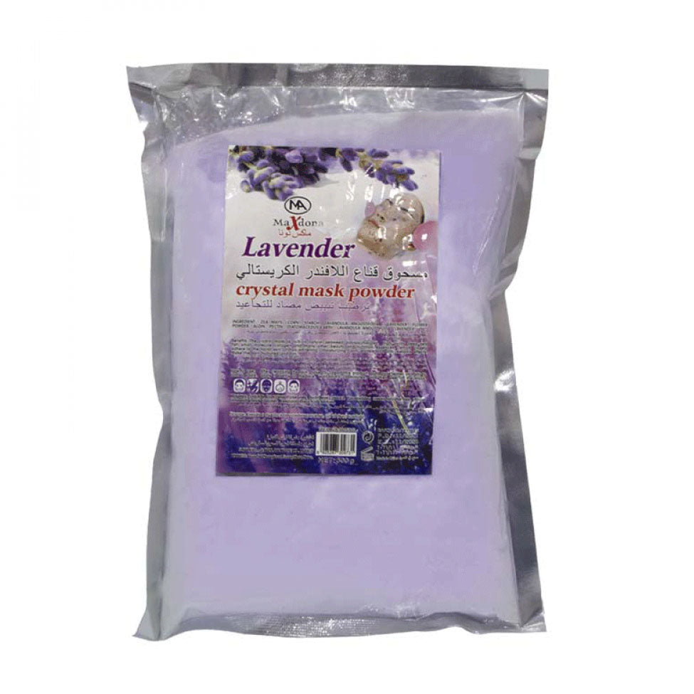 ماكس دونا مسحوق قناع اللافندر الكريستالي 500 جم | صيدلية.كوم.