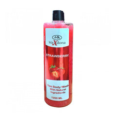 Maxdona body wash strawberry 1200 ml