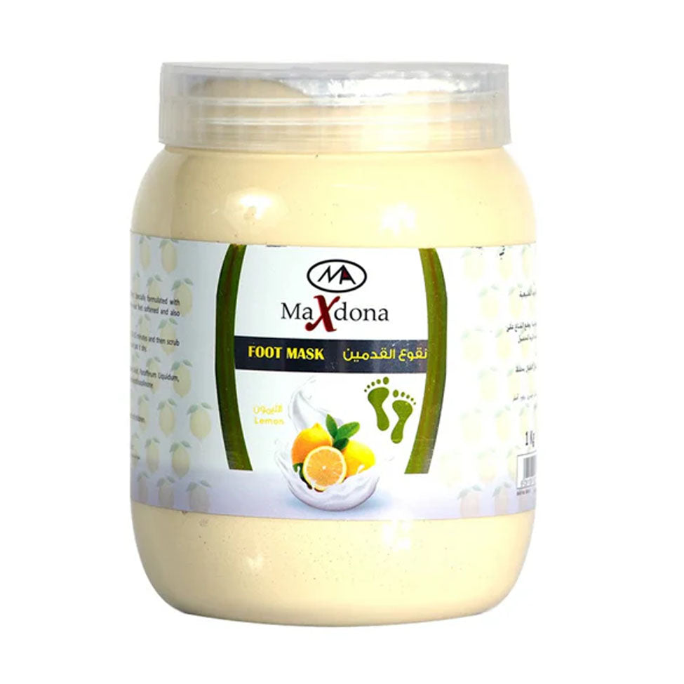 ماكسدونا نقوع القدمين بالليمون