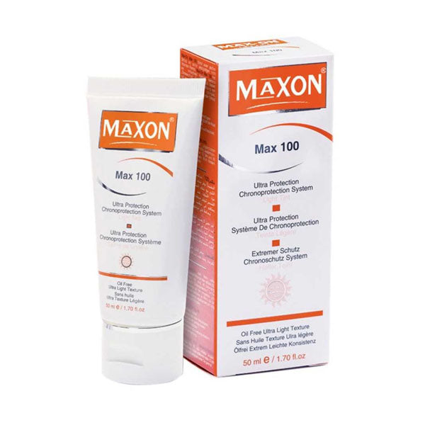 ماكسون ماكس 100 كريم واقي من الشمس لون فاتح