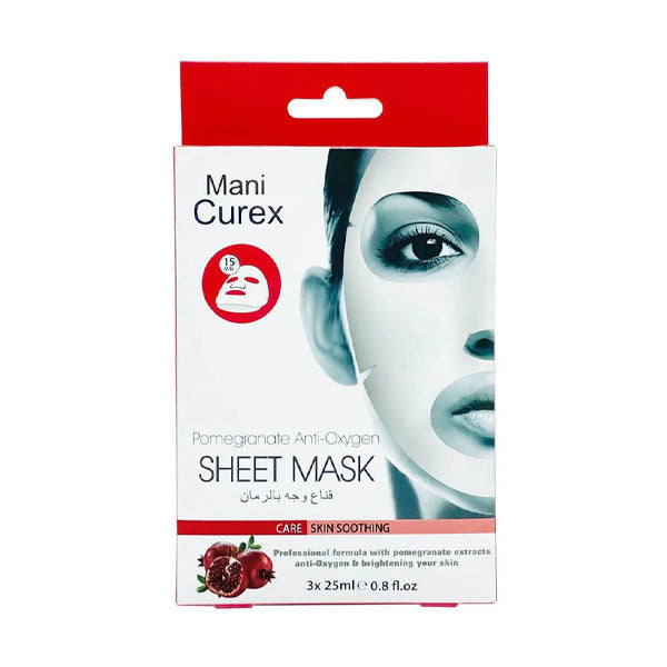 ماني كوريكس قناع للوجه بالرمان