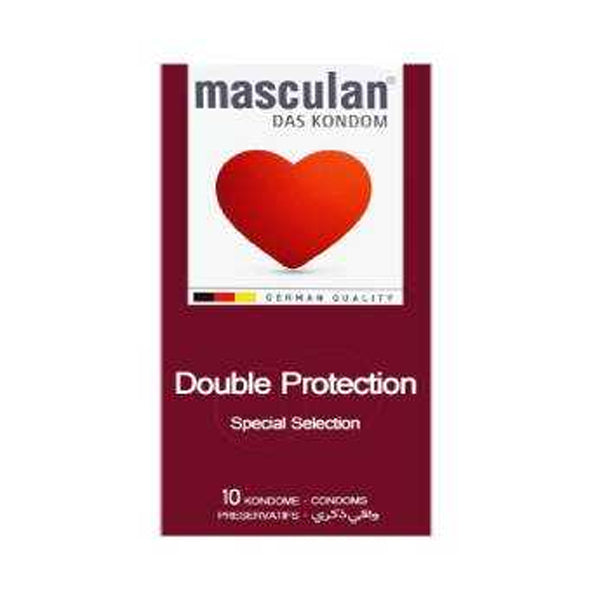 ماسكولان واقي ذكري حماية مزودجة