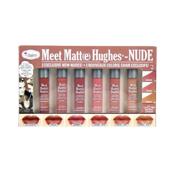 مجموعة احمر شفاه سائل ميت مات هيوز من ذا بالم نود