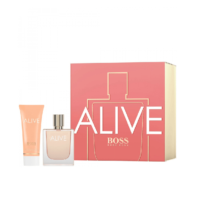 مجموعة عطر الايف من هوجو بوس للنساء - او دي بارفيوم - 2 قطع.