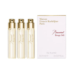 مجموعة عطر باكرات روج 540 من ميسون فرانسس كركدجيان - او دي بارفيوم - 3 قطع.