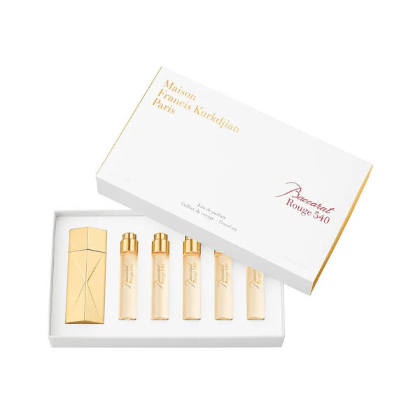 مجموعة عطر باكرات روج 540 من ميسون فرانسس كركدجيان - او دي بارفيوم - 5 قطع.
