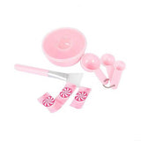 مجموعة وعاء للخلطات وقناع الوجه.