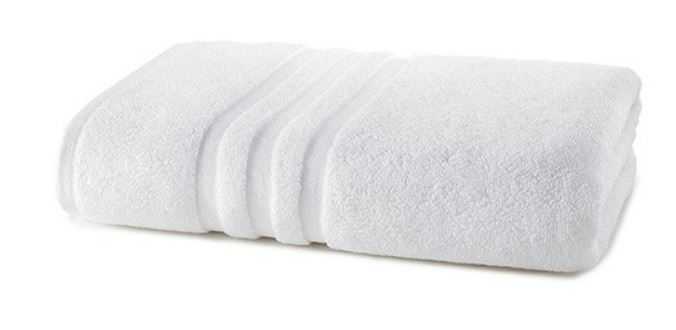 منشفة شعر بيضاء 100×50 سم