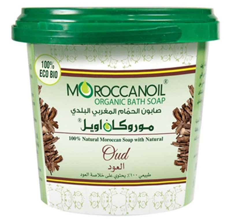 موروكان أويل صابون حمام عضوي بالعود 850مل.