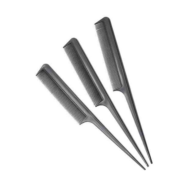 مشط بلاستيك تقسيم الشعر رفيع