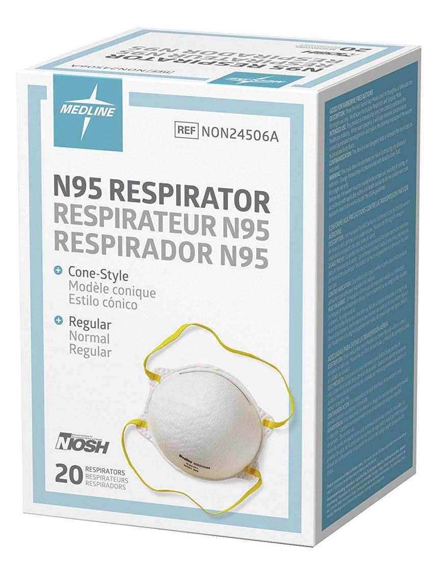 ميدلاين N95 كمامة وجه 20 كمامة