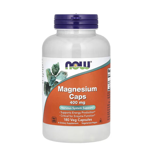 Now Foods Magnesium Capsules 180 Capsules