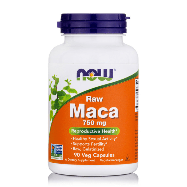 Complément Alimentaire Maca 750 Mg Now Foods - 90 Capsules - Maca Cru Non Transformé