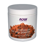 ناو مسحوق الوجه من الطين الأحمر المغربي