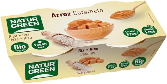 ناتشر جرين حلو الارز مع الكراميل