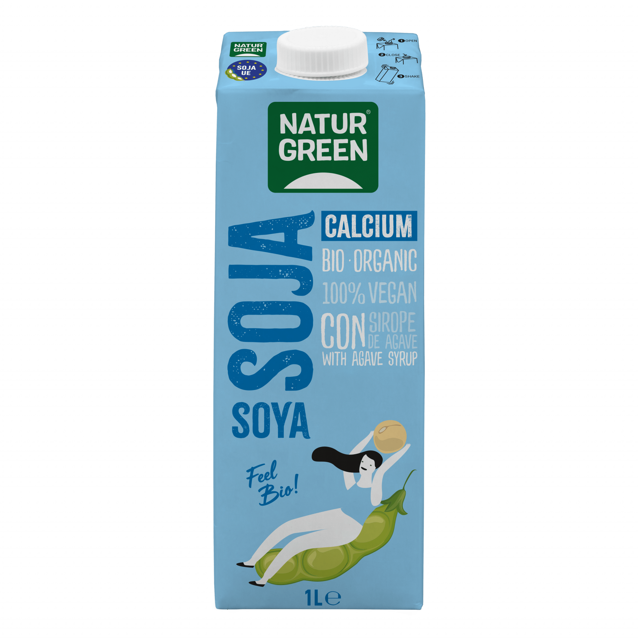 ناتشر جرين حليب الصويا