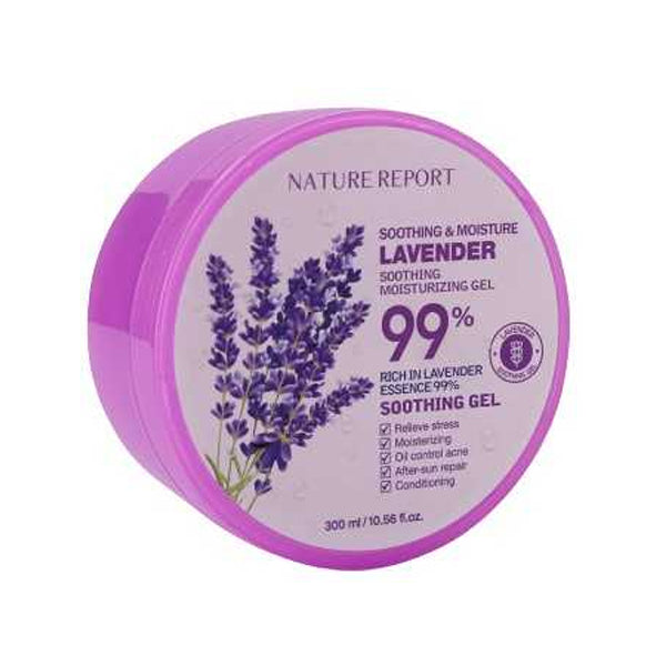 ناتشر ريبروت جل مرطب ومهدئ 99% خلاصة اللفندر